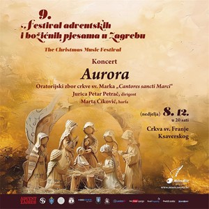 Koncert Aurora Oratorijskog zbora crkve sv. Marka Cantores sancti Marci 